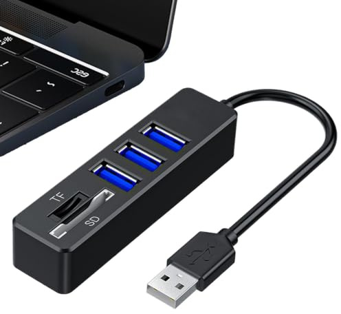 Usb Hub för PC, Usb Hub för PC Effektiva datorer Splitter Direkt | Laptop Usb Port Expander Stöder Kamera Kortläsare Konsol Skrivare Tangentbord Datortillbehör Jul Alla hjärtans d