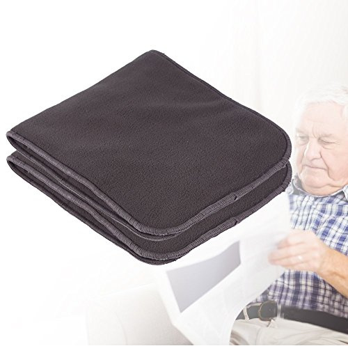 Inserto de pañal lavable para adultos, paquete de 10, 5 capas, pañales de tela de carbón de bambú, almohadillas superabsorbentes para mujeres y hombres
