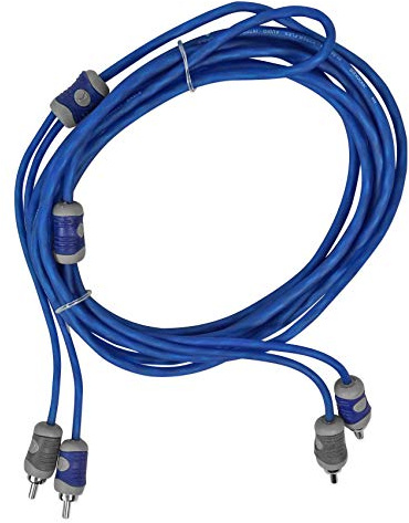 KICKER 46KI24 K-Series 2-Channel RCA Interconnect, 4.0 Meter