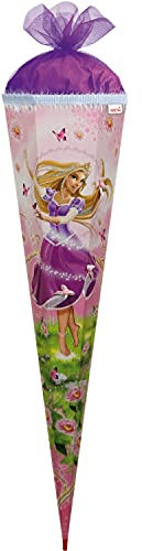 ZAUBERTANZ - Prinzessin - Schultüte Zuckertüte - 6-eckig, 85cm - mit GLITZERDRUCK