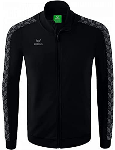 Erima Essential Team Tracktop Jacke schwarz, L Herren