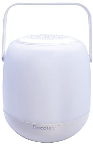 Lexibook, Nomadic och upplyst högtalare, uppladdningsbart batteri, Bluetooth, högkvalitativt ljud, färgskiftning, BTL410