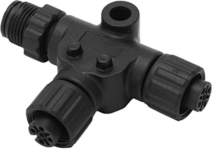 T- för NMEA 2000 N2K, 3-portar 5Pin M12-gänga IP67 Vattentät Networks Lowrance Simrad B&G Navico Plugandplay-båttillbehör
