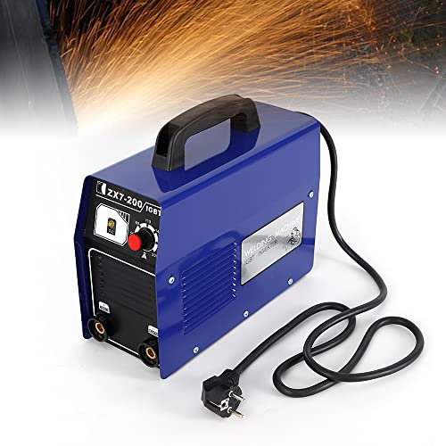 IGBT Inverter svetsmaskin elektrisk svetsmaskin set enfas svetsare elektrodsvetsmaskin 220 V 50/60 Hz 120 A ZX7-200 ny modell 1–2,5 mm