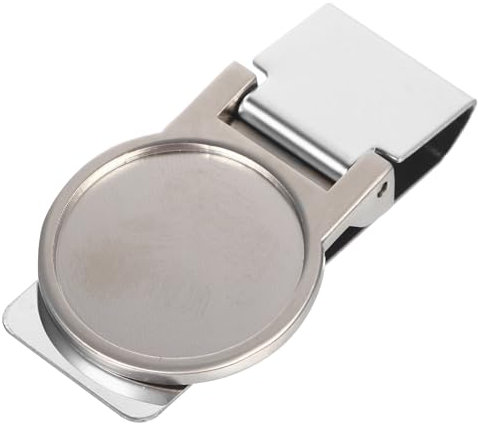 OFFSCH Metall-geldscheinklammern Aus Edelstahl Geldaufbewahrungsklammern Kleine Scheckklammer Klammer Für Geld Büroklammern Praktische Geldklammern Für Brieftaschen Geldklammer Fürs Büro