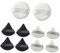 WOFASHPURET 10stücke Teiliges Von Makeup Pads Aus Weiche Und Bequeme Kosmetik-puderquasten Für Foundation Blush Und Concealer Für Präzises Auftragen Und Sanfte Hautpflege