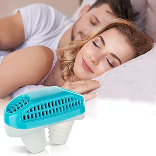 Anti-Schnarch-Geräte, 2-in-1-Schnarchhilfen und Atemluftreiniger Schnarchlösung Nasendilatator Nasalventile Reduktion Schnarchen Leichtes Atmen für angenehmes Schlafen