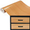 DecoMeister Vinilo Adhesivo para Muebles Imitación de Madera de Haya Roja Papel Autoadhesivo Lámina para Pared Cocina Puertas En Rollo para Forrar Aspecto Madera 67,5 x 100 cm por Metros