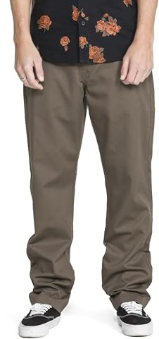 Volcom Men's Vmonty Pant Mushroom 34