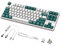 MAMBASNAKE × ATTACK SHARK TKL Hot Swappable Wireless Mechanical Gaming Keyboard with Custom Coiled USB C Cable,Triple Mode 2.4Ghz/Bluetooth 5.0/Wired, RGB Backlit,4600mAh Battery-White/Pink