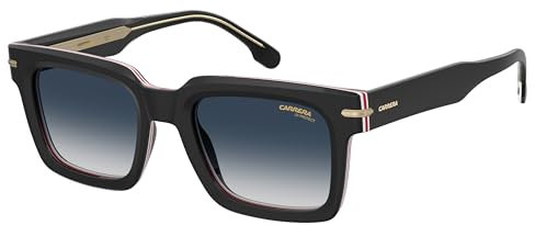 Carrera 316/S STRIPED BLACK/BLUE SHADED 52/21/150 Herrenbrillen Sonnenbrillen