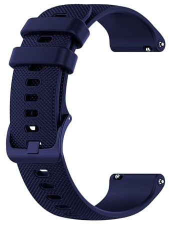 OcioDual Correa Reloj 20mm, Correa Reloj Inteligente, Pulsera Smartwatch Hombre, Correas 20mm para Smartwatch Mujer, Correas para Relojes de Hombre, Pulseras Relojes Inteligentes, Azul