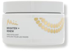 Mii Cosmetics Brighten + Renew Hand Exfoliant | Nourishing Hand Exfoliator, Hand Exfoliating Scrub with Glycolic Acid and Panthenol | Hand Scrub Exfoliator for Youthful-Looking Hands | 300ml