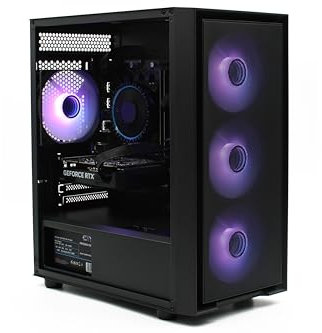 MW Gaming PC Luna 4 • Ryzen 5 4500 • RTX 3050 6GB DDR6 • 16GB 3200MHz DDR4 • 500GB NVME SSD • Montech 100 Air Black Mesh ARGB Gaming PC • WiFi • Windows 11