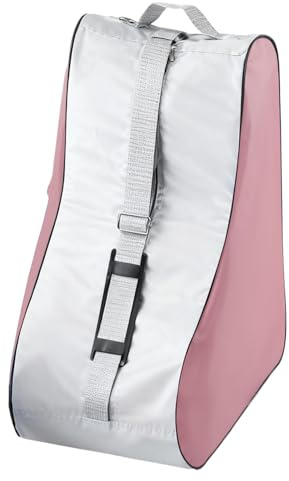 Bolsa de patinaje, mochila con correa de hombro ajustable, bolsas de patinaje para niña con cremallera | para niños y niñas zapatos
