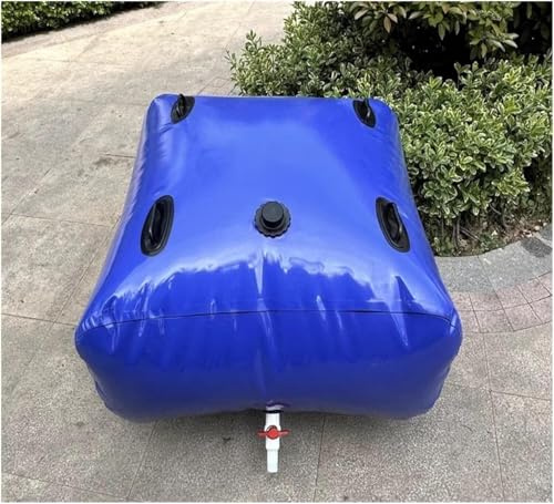 Flexibel vattentank Large Storage Bladders Water Container Pressure-resistant Foldable Used For Firefighting/building/traffic Garden With Faucet Stor kapacitet vattensäck