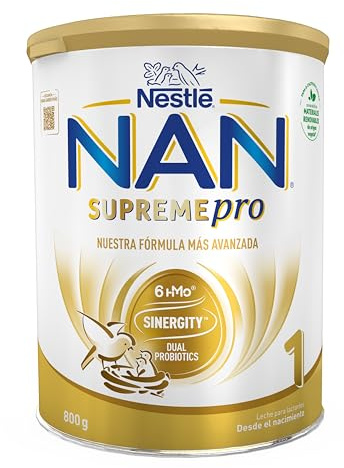 Nestlé NAN SUPREMEPRO 1 Leche para lactantes en polvo, bote de 800gr