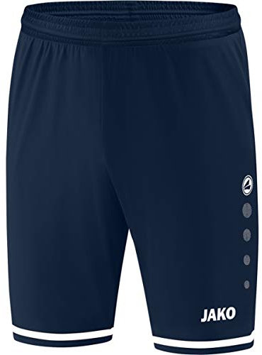 JAKO Herren Fußballsporthosen Sporthose Striker 2.0, marine/weiß, XXL, 4429