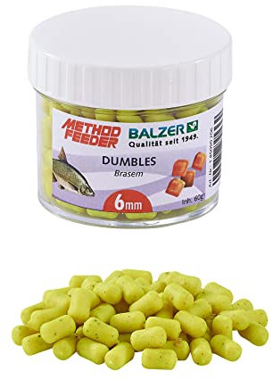 Balzer Method Feeder Dumbbells 6mm gelb-brasem 60g