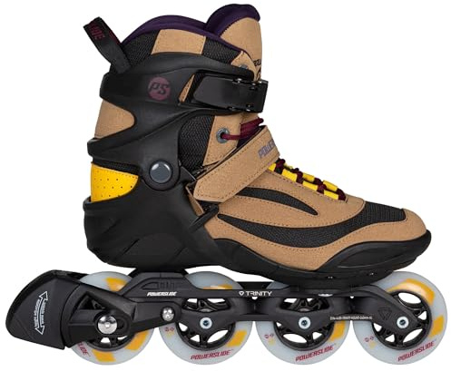 Powerslide Patines en línea Phuzion Radon Umber 80 para fitness, para hombre y mujer