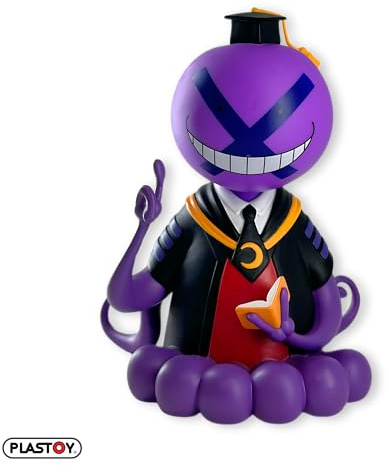 Plastoy Assassination Classroom Spardose Koro Sensei Violett - Kunststoff - 16 cm