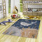 Pergamon Kinder Teppich Maui Kids Ozean - Blauer Teppich mit Tiermotiven für Kinderzimmer, Pflegeleicht und Strapazierfähig, Ideal für kleine Abenteurer und Tierfreunde