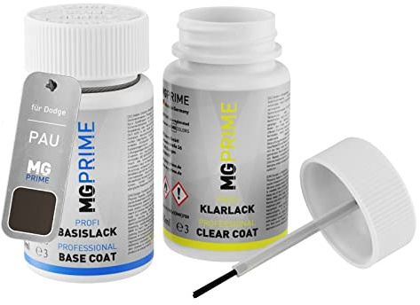 MG PRIME Billack lackstift för Dodge PAU Granite Crystal Metallic +1K