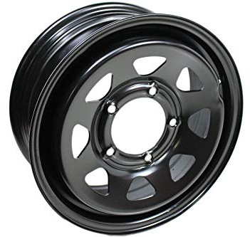 Felge 6Jx15 H2 Stahl Felge Dotz Pharao schwarz 15 Zoll ET 45 bis 225/70R15 - Niva 4x4