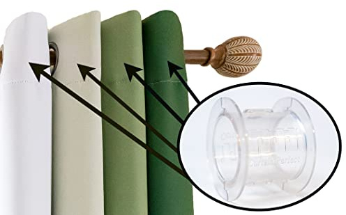 Espaciadores de Cortina (pequeños) - Moldeadores de Cortinas - Espaciadores de Cortinas - Accesorios de Cortina - Pliegues