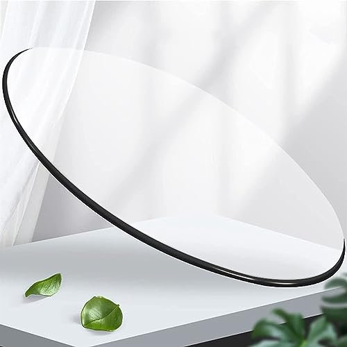 SAGIDAR Cristales A Medida, Mesa Comedor Cristal, Tablero Superficie Redonda De Mesa, para Mesa De Comedor De Cristal, Tablero De Repuesto, Mesa Templada, 38CM 50CM 75CM 88CM 100CM
