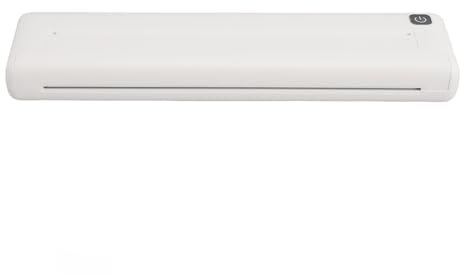 Tragbarer Thermodrucker, BT Tintenloser Drucker, Tragbare Drucker Kabellos für Reisen, Unterstützt 8,5 X 11 Zoll Letter, und A5 Thermopapier, für Büro, Zuhause