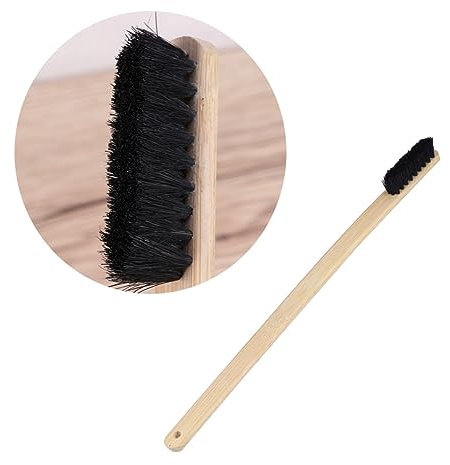 COLLBATH Felgenbürste Auto Reinigungsbürste Mit Holzgriff Fugenbürste Für Empfindliche Ecken Multifunktionales Werkzeug Zum Reinigen