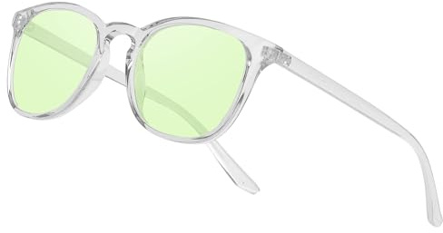 Ulknyss Lunettes Anti Lumière Bleue Lunette Gaming d'Ordinateur Verres Transparent Anti Fatigue Filtre UV400 Lunette Lumiere Bleue pour Homme Femme