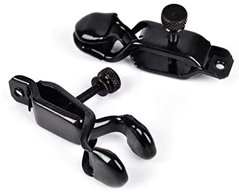 BONDAGERIE® Pinze capezzoli donna uomo slave schiavo, con intensità regolabile, modello forcina