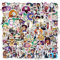100 Stück Anime Eule DIY Aufkleber RHYII-Karikatur Eule Dekoration Animation PVC Wasserdicht Aufkleber Album Handwerk Kalender Planer Ästhetisch Niedlich Schöne Eule Aufkleber für Jugendliche
