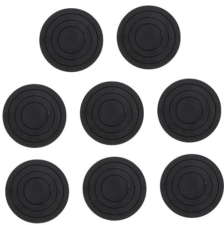 Homoyoyo 8piezas Almohadillas Antivibración para Lavadora De Aumentador Antideslizante y Amortiguador Estabilizador De Ruido y Vibraciones Compatible Todo Tipo De Suelos