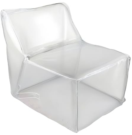 Housse De Rangement Pour Peluches En Sac De Billes,Pochette Transparente Remplissage Billes Polystyrène pour Adulte | Housse Imperméable en Doudou Confortable pour Canapé Lit Chambre Salle de Jeux Dét