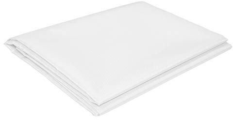 sunprotect 12500 Sonnensegel für Seilspann-Markise, 2,7 x 1,4 m, Sonnenschutz für Pergola Wintergarten Terrasse, weiß