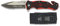 Cuchilleria Deportiva K25-19583 - K25 Messer. Zweifarbiger G10-Griff. Blatt 8,8 cm. Glasbrecherspitze, Cutter. Nylonscheide - Werkzeug für Jagd, Angeln, Camping, Outdoor, Survival und Bushcraft