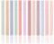 Taicols 12 Stück Pastell Textmarker, Niedlicher Text Marker Stifte, Aesthetic Stifte, Ästhetische Marker Highlighter Pen, Macaron Farben Textmarker Set, für Familie Schule Büro
