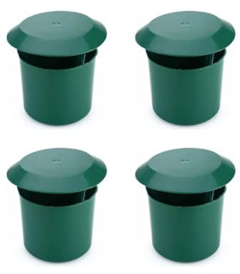 kanta Garden Snail and Slug Trap Eco Friendly Non-toxic Plastic Pest Catcher Box Safe Outdoor Gardening flowers - No poisons or Chemicals (Pack of 4)