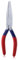 GOLD DEER 6 Inch Flat Nose Pliers Duck Bill Pliers Flat Nose Pliers with Teeth Multipurpose for Maintenance Wire Bending Straightening Pliers Precision Pliers for Jewelry Making