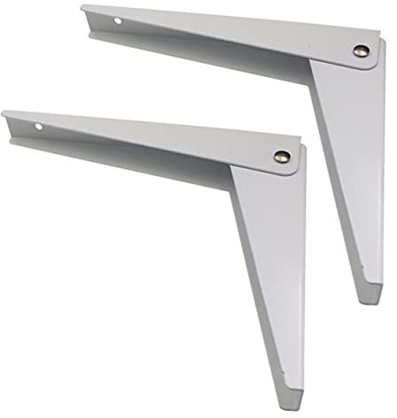 OSALADI 2 Stücke Heavy Duty Klapp für Regale Einfache Unterstützung Dekorative Lagerung Rack Unterstützung