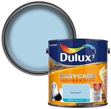 Dulux Easycare Washable & Tough Matt Emulsion Paint For Walls And Ceilings - First Dawn 2.5 Litres