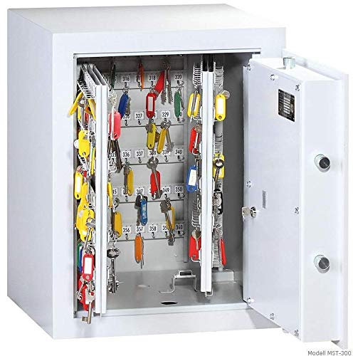 Müller Safe MST 1-50 Schlüsseltresor, Elektronisches Zahlenschloß EZ Basic versenkt, Grad 1 nach EN 1143-1, H63.6xB49.6xT27 cm, 85 kg