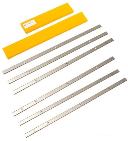 Générique 6 Pièces Lames De Raboteuse 333x12x1.5mm HSS, Pour Metabo DH330 DH316