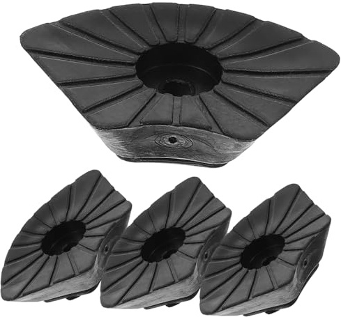 SUPVOX Punte Antiscivolo Per Bastoni Da Passeggio in Plastica Resistente, Set 4 Pezzi, Accessori Per Trekking e Camminata Per Anziani e Escursionisti