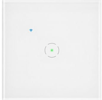 MIRATIC M1-LS-20 Interrupteur Sans Fil avec Wi-Fi Encastré Interrupteur Connecté avec Tuya Disjoncteur Connecté Smart Home Va et Vient Sans Fil Interrupteur Mural (blanc)