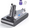 Batteria Dyson V10 SV12 FLYLINKTECH 6000mAh Dyson V10 SV12 batteria per Cyclone V10 Animal V10 Absolute V10 Motorhead V10 Fluffy Aspirapolvere