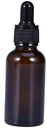 minkissy Refillable Empty Essential Oil Bottle Dropper Glass Perfume Aromatherapy Serum Roller